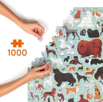 CzuCzu Puzzle Puzzlove Psy 1000 elementów