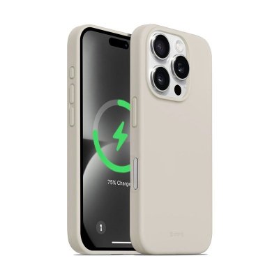 CRONG Etui  Crong Color Cover Magnetic iPhone 16 Pro MagSafe (kamienny beż)