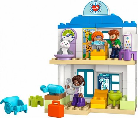 LEGO Klocki DUPLO 10449 Pierwszy raz: Wizyta u lekarza