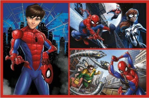 Trefl Puzzle 2x70 elementów Spiderman Pajęcze historie