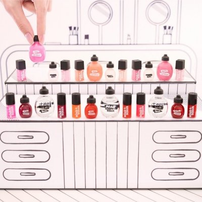 MGA Figurki Miniverse Make It Mini Makeup Display 15 sztuk