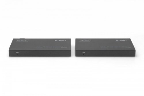 Digitus Przedłużacz/Extender KVM HDMI+USB HDBaseT 70m 4K30Hz HDCP 2.2 PoC (Power over Cable) audio IR zestaw