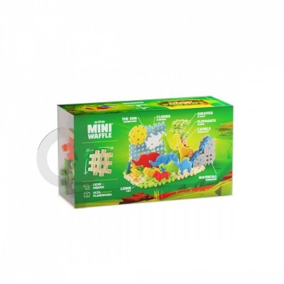 Marioinex Klocki Mini Waffle - Animals Savanna 50 elementów