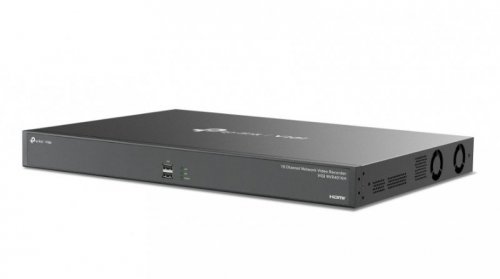 TP-LINK Rejestrator wideo 16 Channel  16-Channel, 320Mbps Incoming Bandwidth, 320Mbps Outgoing Bandwidth, 8MP Resolut VIGI NVR40