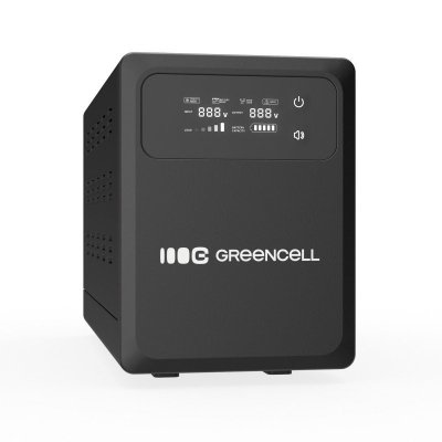 Green Cell Zasilacz awaryjny UPS AVR PowerCore 800W/1200VA 12VDC