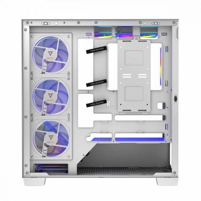 MODECOM Obudowa PC STELLAR 8F ARGB 20 Biała