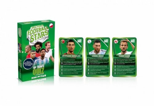 Winning Moves Gra Quiz Box World Football Stars