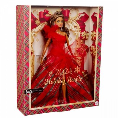 Mattel Lalka Barbie Holiday brunetka