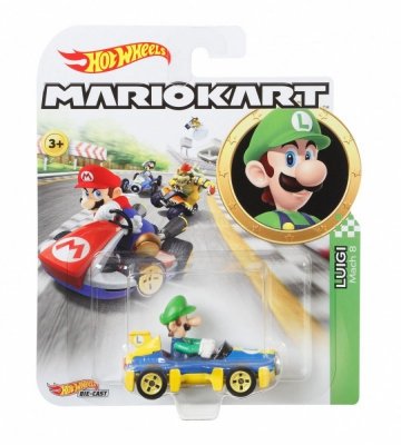 Hot Wheels Pojazd Mario Kart GBG27