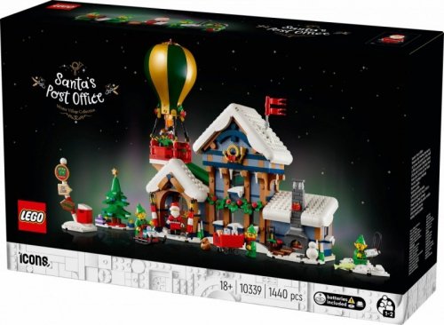 LEGO Klocki Icons 10339 Poczta Świętego Mikołaja