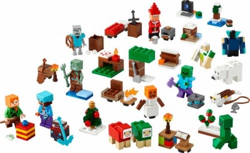 LEGO Klocki Minecraft 21280 Kalendarz adwentowy: Minecraft