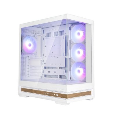 Zalman Obudowa P40 NAMU ATX Midi Tower ARGB biała