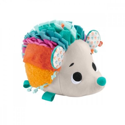 Fisher Price Sensoryczna przytulanka Kolorowy jeż