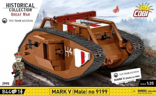Cobi Klocki Klocki Mark V Male NO 9199 844 elementów