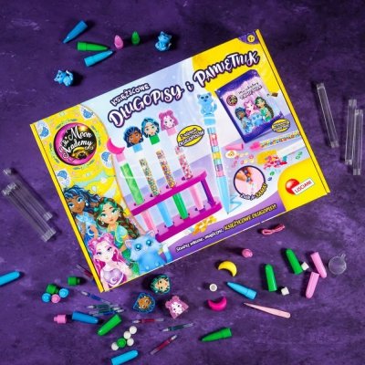 Lisciani Zestaw kreatywny Moon Academy Księżycowe długopisy i pamiętnik