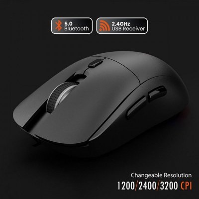Media-Tech Bezprzewodowa mysz 2w1 (BT/RF)SILENT&RECHARGE