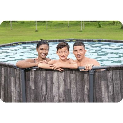 Basen ogrodowy stelażowy 427 x 107 cm 17w1 Bestway 5614Z