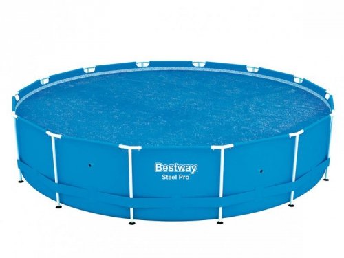 Pokrywa solarna do basenu stelaż 427 cm Bestway 58252