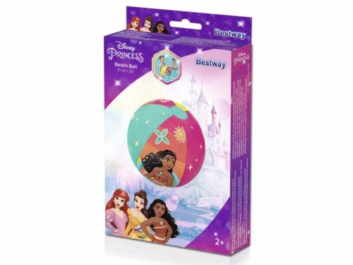 Bestway Dmuchana piłka plażowa Disney Princess 51cm 91042
