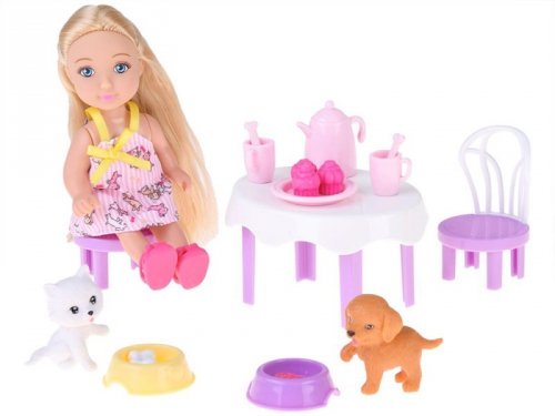 Ankiki Lalka urodzinowa PET PARTY - przyjęcie dla zwierząt 32ele ZA5757