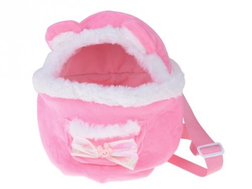 Mięciutki KOTEK z efektem bicia serca i wyginanymi łapkami w plecaku ZA5593