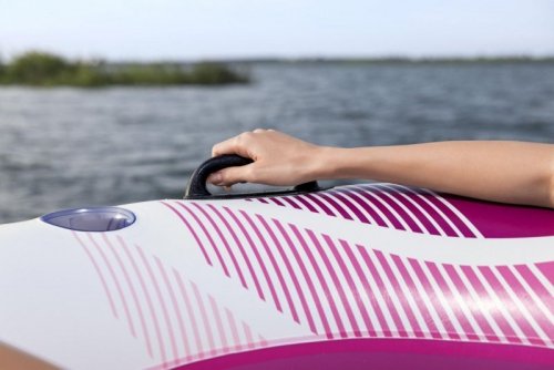 Koło do Pływania RAPID RIDER Różowy 135cm Bestway