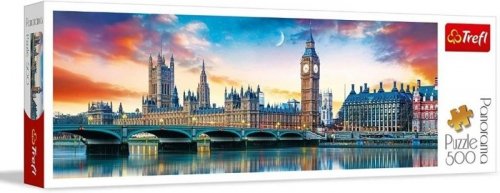 Puzzle 500 Big Ben i Pałac Westminsterski TREFL