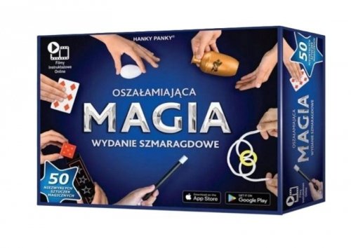 Oszałamiająca Magia Junior 50 sztuczek CARTAMUNDI