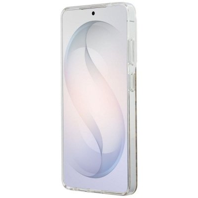 GUESS futerał do SAMSUNG S26 Ultra GUHMS26LHLEGTGLW (Magnetic IML Leopard Print Triangle) brązowy