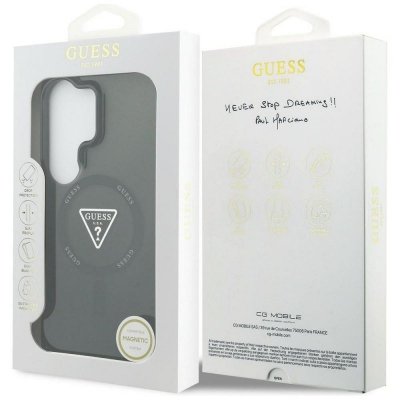 GUESS futerał do SAMSUNG S26 Ultra GUHCS26L5HC4MLSK (Magnetic IML Gradient Triangle) czarny
