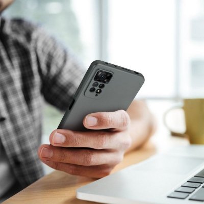 Futerał do Xiaomi Redmi 12C Metallic szary