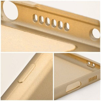 Futerał do Samsung S25 EDGE Metallic złoty