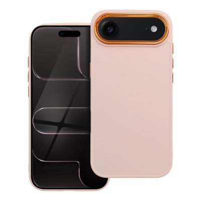 Futerał do iPhone 17 AIR Frame pudrowy róż