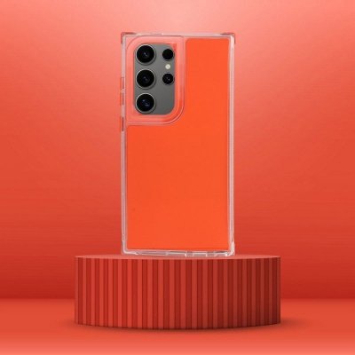 Futerał do Xiaomi Redmi Note 14 PRO 4G Matrix pomarańczowy