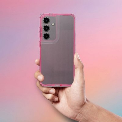 Futerał do Samsung A15 4G / A15 5G Matrix Clear pudrowy róż