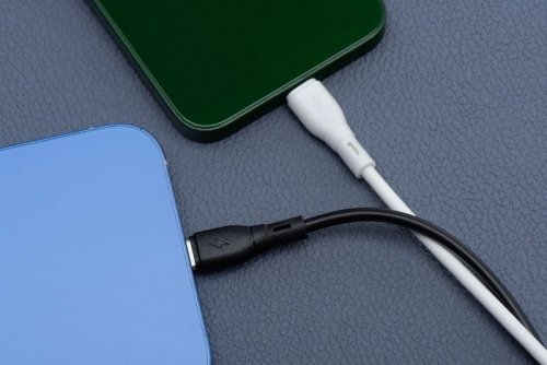 Kabel USB C do USB C Blue Star 3A 60W ECO 1 m PJ73-13-3 biały