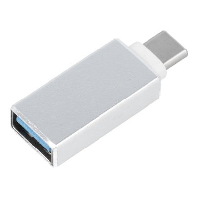 Adapter OTG USB A 3.0 (żeński) do Typ C (męski) biały