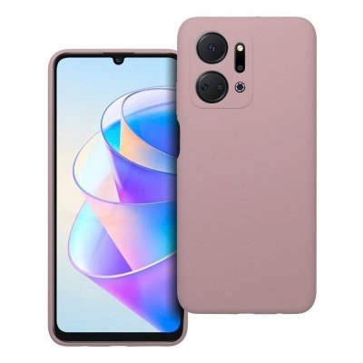 Futerał do Honor X7A Silicone 2mm pudrowy róż