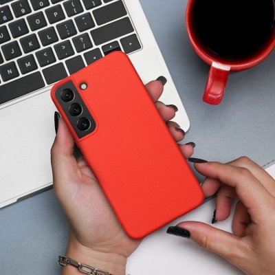 Futerał do Samsung S24 FE Silicone brzoskwiniowy