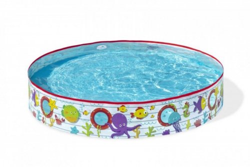 Ogrodowy Basenik rozporowy Łódź podwodna dla dzieci 2+ BESTWAY 152x25cm