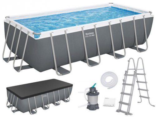 Bestway Basen STELAŻOWY 488x244x122cm 9w1 56671
