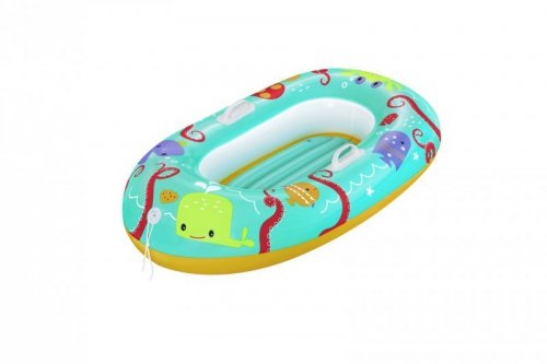 Dmuchany Ponton do pływania Morskie zwierzęta dla dzieci 3+ BESTWAY 119x79cm + Dmuchane dno