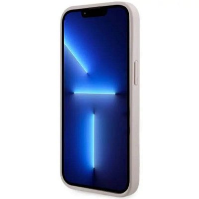 GUESS futerał do IPHONE 14 kompatybilny z MagSafe GUHMP14SHGCFSEP (GCUBE Stripes) różowy