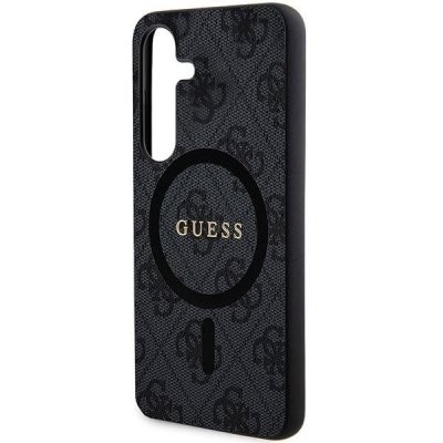 GUESS futerał do SAMSUNG S24 kompatybilny z MagSafe GUHCS24SGF4GGR (4G Ring classic logo) czarny