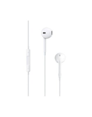 Oryginalne Słuchawki przewodowe douszne Apple A1472 EarPods MNHF2ZM/A 3,5mm blister białe