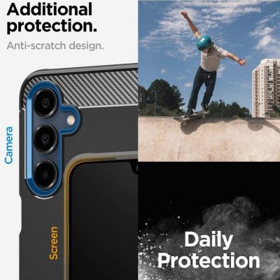 SPIGEN futerał RUGGED ARMOR do SAMSUNG A16 4G / 5G matte black