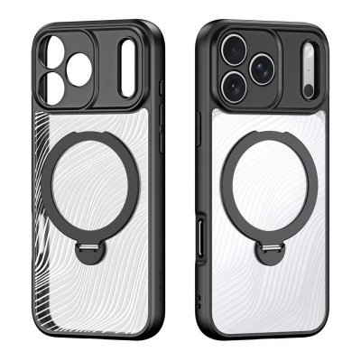 DUX DUCIS futerał AIMO MAG STAND kompatybilny z MagSafe do IPHONE 17 PRO MAX czarny