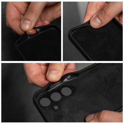 Futerał do Motorola EDGE 50 PRO Silicone 2mm czarny