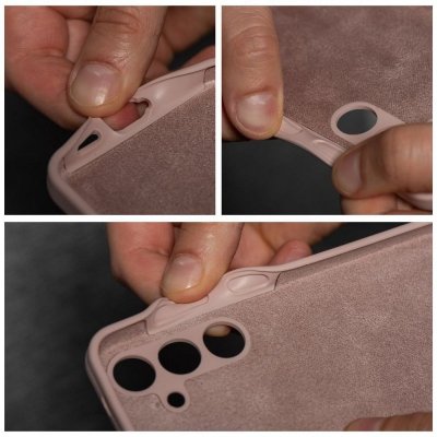 Futerał do Realme C75 Silicone 2mm pudrowy róż