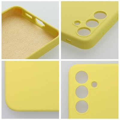 Futerał do Samsung S26 PLUS Silicone 2mm zgodny z MagSafe żółty